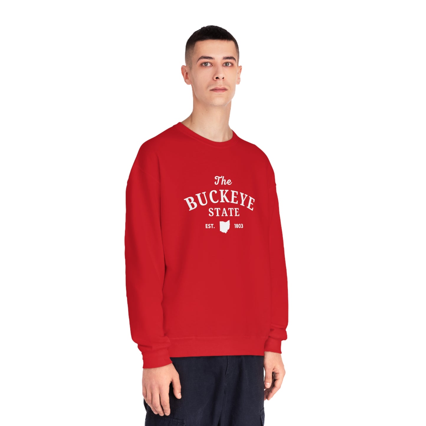 The Buckeye State - Embroidered Crewneck Sweatshirt