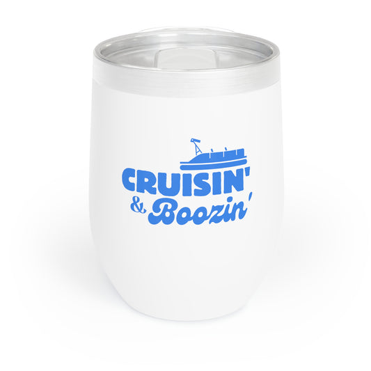 Cruisin' & Boozin' Chill Wine Tumbler