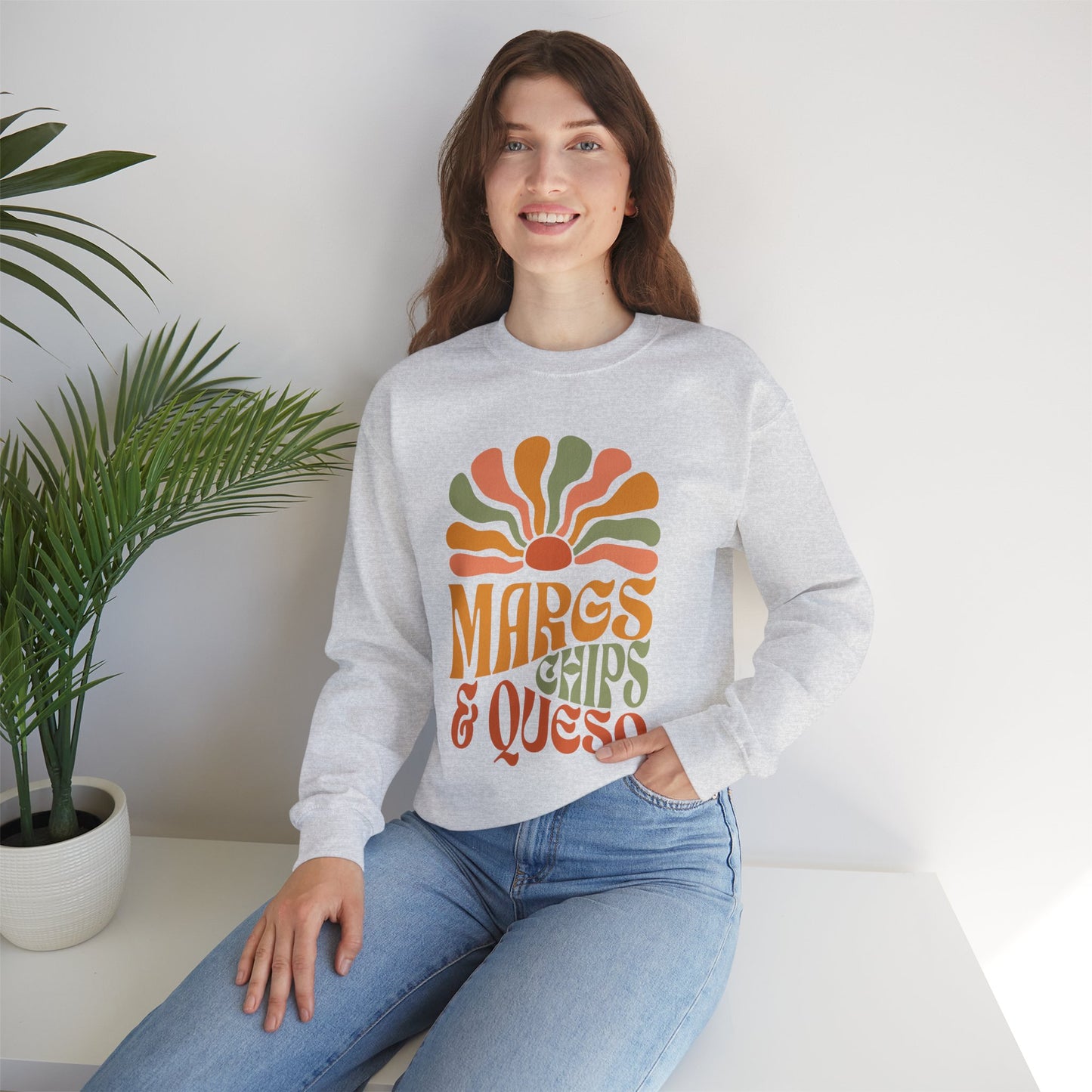 Margs, Chips, and Quest - Crewneck Sweatshirt